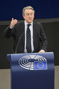 Plenartagung zu Polen und Ungarn im EU-Parlament in Straßburg