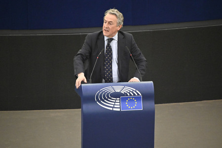 Plenartagung zu Polen und Ungarn im EU-Parlament in Straßburg