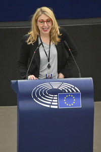 Plenartagung zu Polen und Ungarn im EU-Parlament in Straßburg