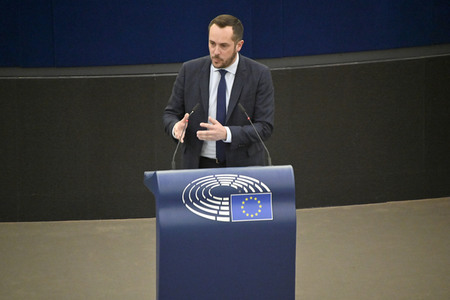 Plenartagung zu Polen und Ungarn im EU-Parlament in Straßburg