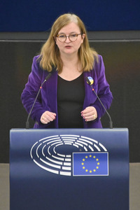 Plenartagung zu Gemeinsamkeiten des Putin-Regimes und rechtsextremer Bewegungen in Europa im EU-Parlament in Straßburg