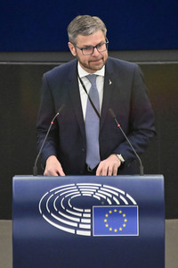 Plenartagung zu Gemeinsamkeiten des Putin-Regimes und rechtsextremer Bewegungen in Europa im EU-Parlament in Straßburg