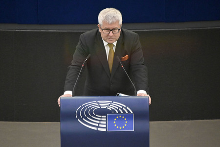 Plenartagung zu Gemeinsamkeiten des Putin-Regimes und rechtsextremer Bewegungen in Europa im EU-Parlament in Straßburg