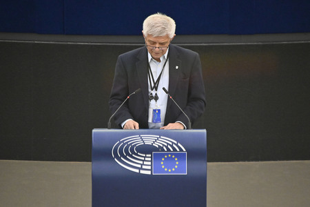 Plenartagung zu Gemeinsamkeiten des Putin-Regimes und rechtsextremer Bewegungen in Europa im EU-Parlament in Straßburg