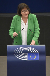 Plenartagung zu Gemeinsamkeiten des Putin-Regimes und rechtsextremer Bewegungen in Europa im EU-Parlament in Straßburg