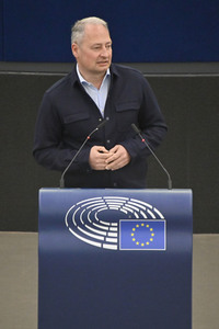 Plenartagung zu Gemeinsamkeiten des Putin-Regimes und rechtsextremer Bewegungen in Europa im EU-Parlament in Straßburg