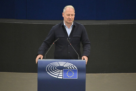 Plenartagung zu Gemeinsamkeiten des Putin-Regimes und rechtsextremer Bewegungen in Europa im EU-Parlament in Straßburg