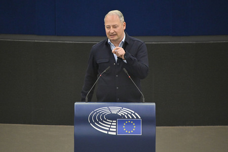 Plenartagung zu Gemeinsamkeiten des Putin-Regimes und rechtsextremer Bewegungen in Europa im EU-Parlament in Straßburg