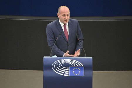 Plenartagung zu Gemeinsamkeiten des Putin-Regimes und rechtsextremer Bewegungen in Europa im EU-Parlament in Straßburg