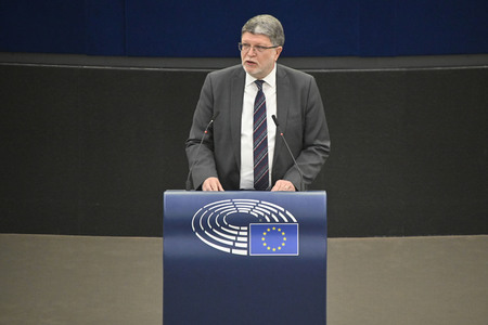 Plenartagung zu Gemeinsamkeiten des Putin-Regimes und rechtsextremer Bewegungen in Europa im EU-Parlament in Straßburg