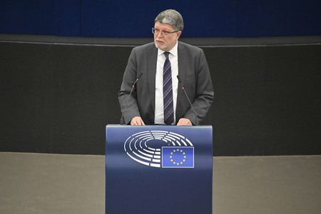 Plenartagung zu Gemeinsamkeiten des Putin-Regimes und rechtsextremer Bewegungen in Europa im EU-Parlament in Straßburg