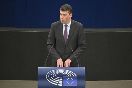 Plenartagung zu Gemeinsamkeiten des Putin-Regimes und rechtsextremer Bewegungen in Europa im EU-Parlament in Straßburg