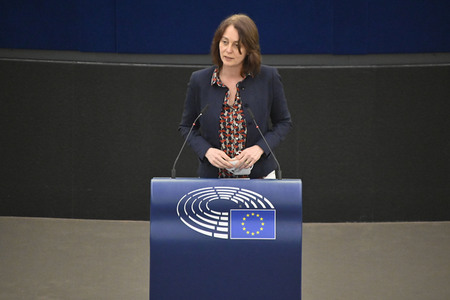 Plenartagung zu Gemeinsamkeiten des Putin-Regimes und rechtsextremer Bewegungen in Europa im EU-Parlament in Straßburg