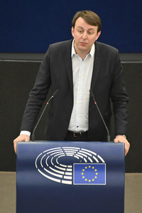 Plenartagung zu Gemeinsamkeiten des Putin-Regimes und rechtsextremer Bewegungen in Europa im EU-Parlament in Straßburg