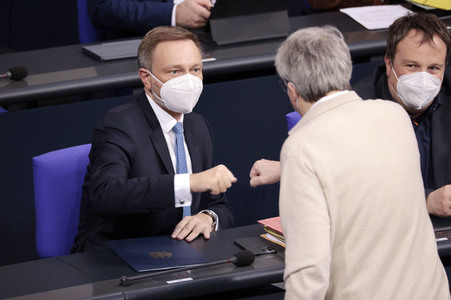 29. Sitzung des Deutschen Bundestages in Berlin