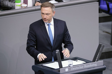 29. Sitzung des Deutschen Bundestages in Berlin