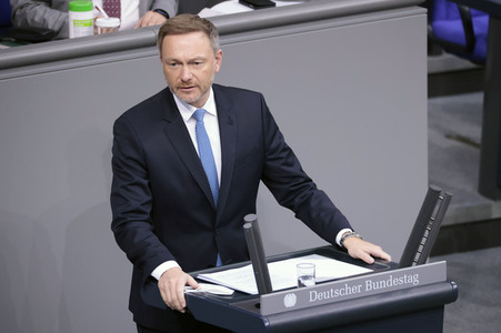 29. Sitzung des Deutschen Bundestages in Berlin