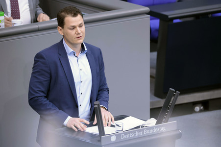 29. Sitzung des Deutschen Bundestages in Berlin