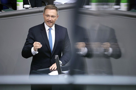 29. Sitzung des Deutschen Bundestages in Berlin