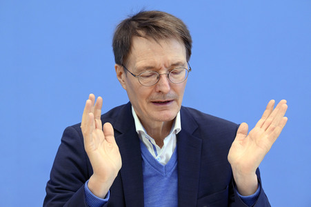 Bundespressekonferenz Aktuelle Corona-Lage in Berlin