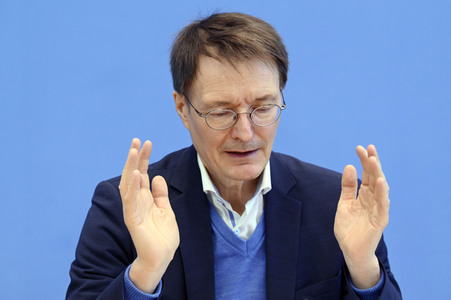 Bundespressekonferenz Aktuelle Corona-Lage in Berlin