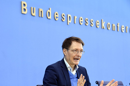 Bundespressekonferenz Aktuelle Corona-Lage in Berlin