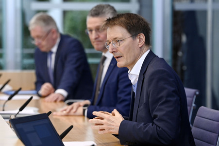 Bundespressekonferenz Aktuelle Corona-Lage in Berlin