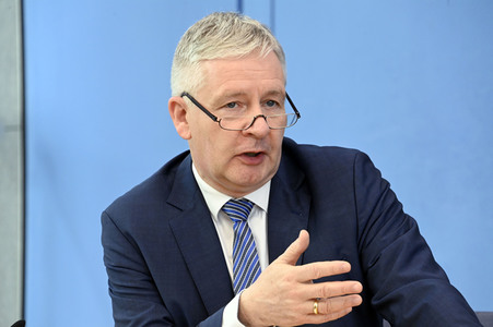 Bundespressekonferenz Aktuelle Corona-Lage in Berlin