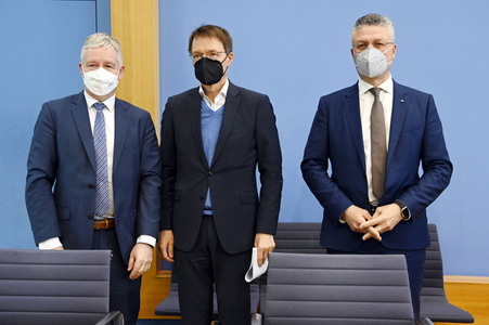 Bundespressekonferenz Aktuelle Corona-Lage in Berlin