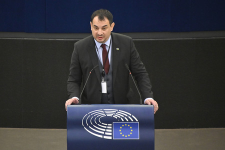 Debatte über Roma-Gemeinschaften im EU-Parlament in Straßburg