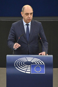 Debatte über Roma-Gemeinschaften im EU-Parlament in Straßburg