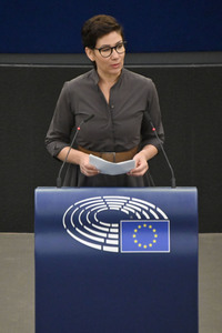 Debatte über Roma-Gemeinschaften im EU-Parlament in Straßburg