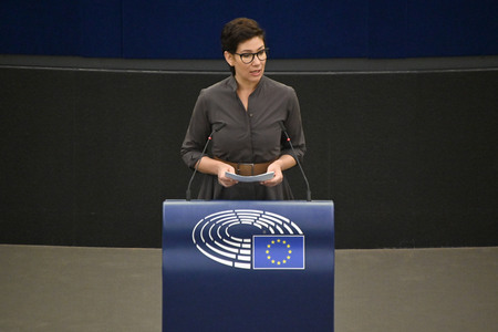 Debatte über Roma-Gemeinschaften im EU-Parlament in Straßburg