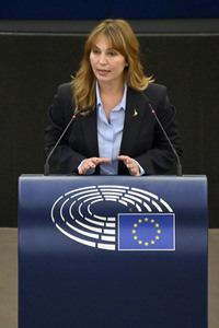 Debatte über Roma-Gemeinschaften im EU-Parlament in Straßburg