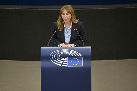 Debatte über Roma-Gemeinschaften im EU-Parlament in Straßburg