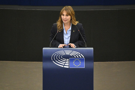 Debatte über Roma-Gemeinschaften im EU-Parlament in Straßburg