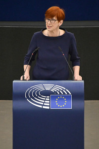 Debatte über Roma-Gemeinschaften im EU-Parlament in Straßburg