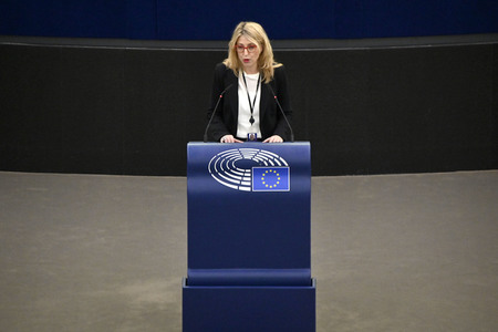 Debatte über Roma-Gemeinschaften im EU-Parlament in Straßburg