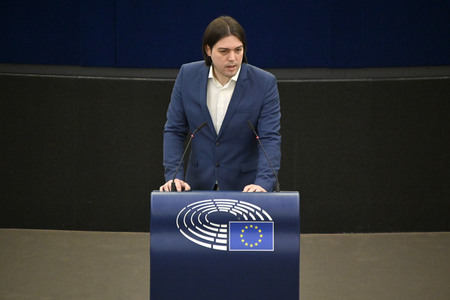 Debatte über Roma-Gemeinschaften im EU-Parlament in Straßburg