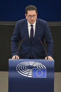 Debatte über Roma-Gemeinschaften im EU-Parlament in Straßburg