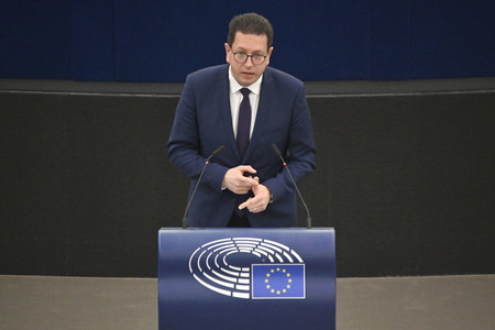 Debatte über Roma-Gemeinschaften im EU-Parlament in Straßburg