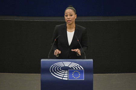 Debatte über Roma-Gemeinschaften im EU-Parlament in Straßburg