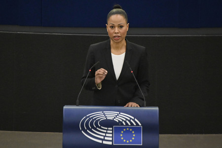 Debatte über Roma-Gemeinschaften im EU-Parlament in Straßburg