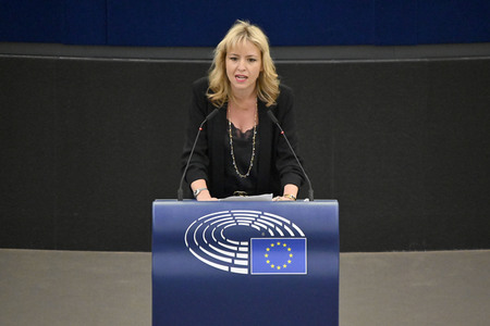 Debatte über Roma-Gemeinschaften im EU-Parlament in Straßburg