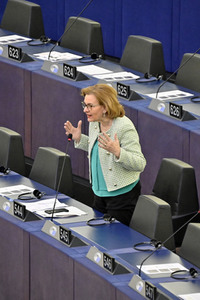 Debatte über Roma-Gemeinschaften im EU-Parlament in Straßburg