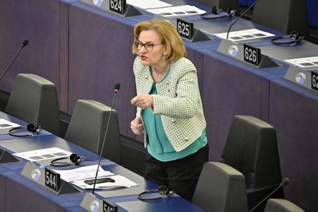 Debatte über Roma-Gemeinschaften im EU-Parlament in Straßburg