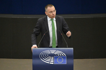 Debatte über Roma-Gemeinschaften im EU-Parlament in Straßburg