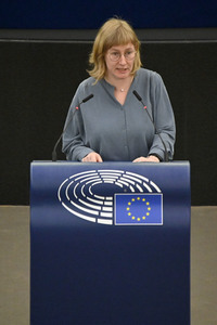 Debatte über Roma-Gemeinschaften im EU-Parlament in Straßburg