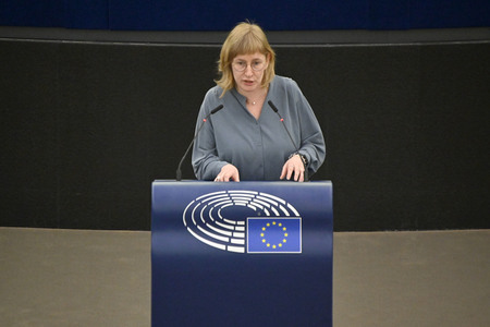 Debatte über Roma-Gemeinschaften im EU-Parlament in Straßburg