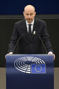 Debatte über Roma-Gemeinschaften im EU-Parlament in Straßburg